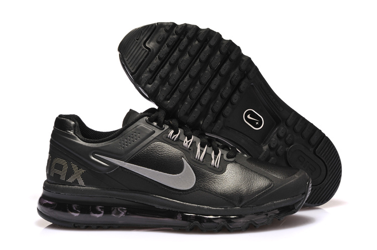 nike air max leather black womens