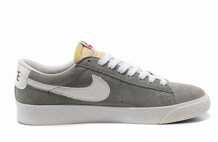 nike blazer homme basse gris