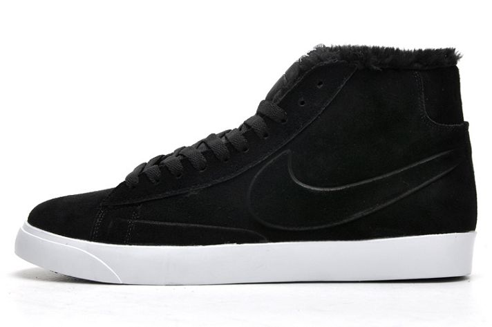 nike blazer high femme noir