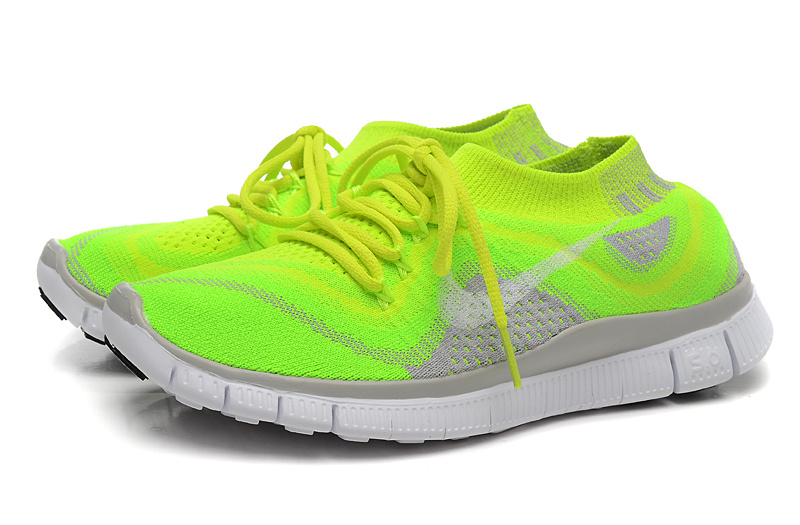 nike flyknit argent