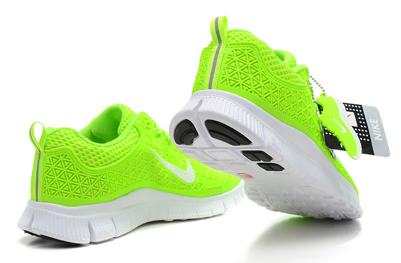 nike free neon green