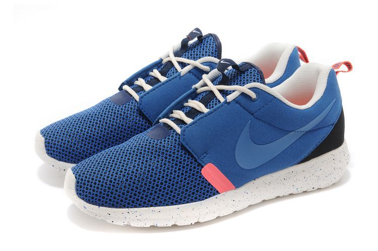 roshe run homme bleu