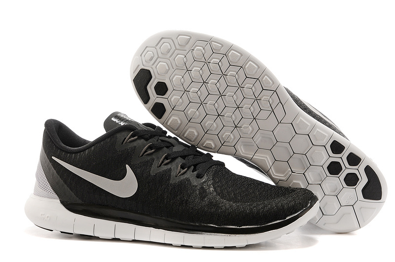 nike free run 5.0 femme noir et blanc